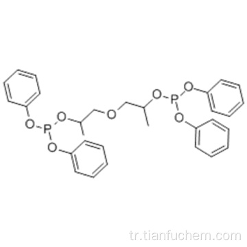 Fosfor asidi, oksibis (1-metil-2,1-etandiil) tetrafenil ester (9CI) CAS 80584-85-6